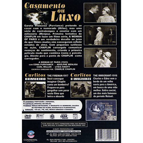 DVD Casamento ou Luxo