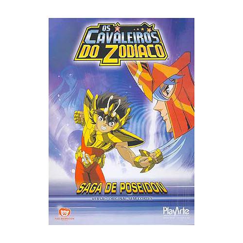 DVD Cavaleiros do Zodíaco Volume 19 - o Reino Submarino de Poseidon