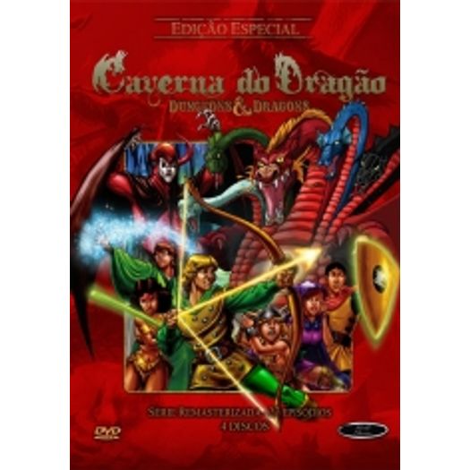 DVD Caverna do Dragão - a Série Completa (4 DVDs)