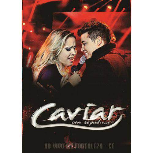 DVD Caviar com Rapadura ao Vivo Fortaleza Original