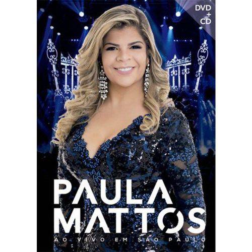 DVD + CD Paula Mattos - ao Vivo em São Paulo