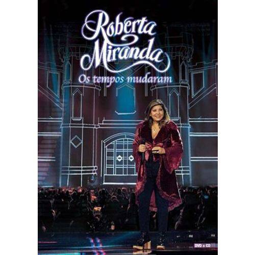 Dvd + Cd Roberta Miranda - os Tempos Mudaram ao Vivo