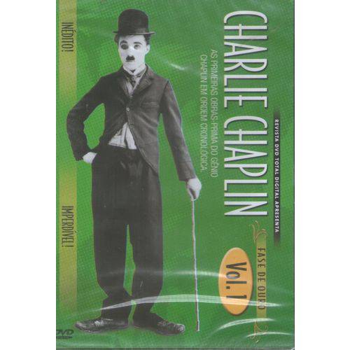 Dvd Charlie Chaplin Fase de Ouro Volume 1