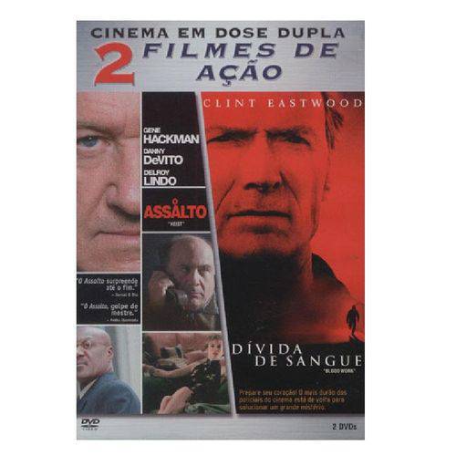 DVD Cinema em Dose Dupla: o Assalto + Divida de Sangue