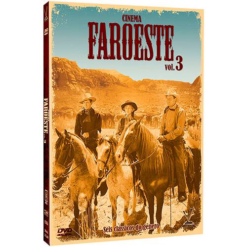 DVD Cinema Faroeste Vol. 3 (digistack com 3 Discos)