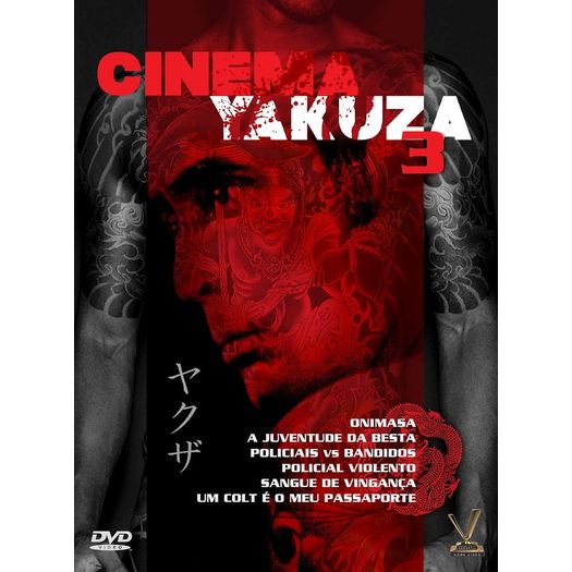 DVD Cinema Yakuza 3 (3 DVDs)