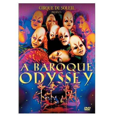 DVD Cirque Du Soleil - Odisséia Barroca