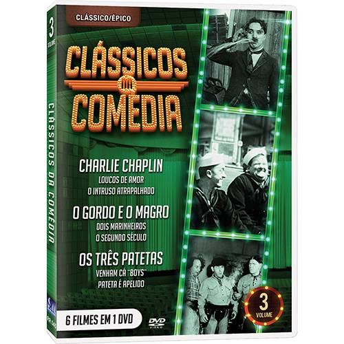 DVD Clássicos da Comédia Vol. 3