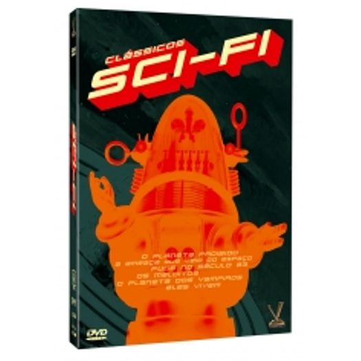 DVD Clássicos Sci-Fi (3 DVDs)