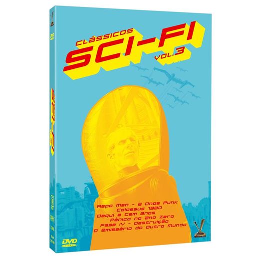 DVD Clássicos Sci-Fi Vol. 3 (3 DVDs)