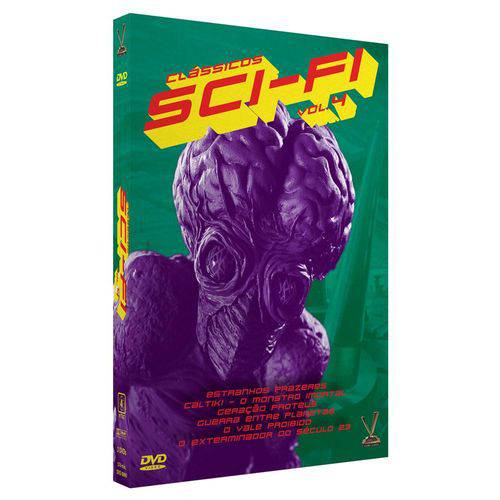 Dvd Clássicos Sci-fi Vol.4 (3 Dvds)