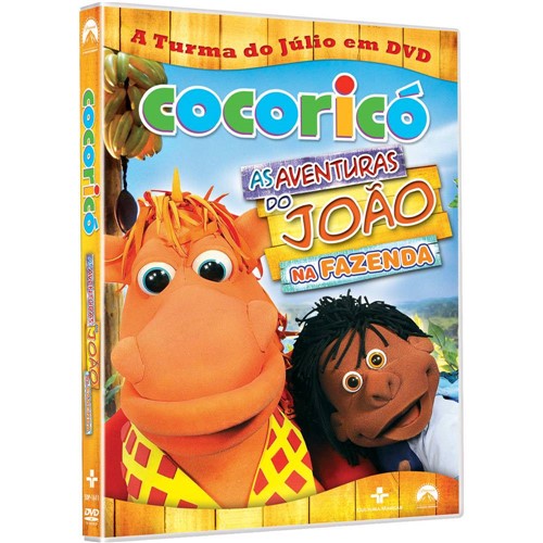 DVD Cocoricó - as Aventuras de João na Fazenda