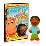 DVD Cocoricó - as Aventuras do João na Fazenda + Boneco Grátis
