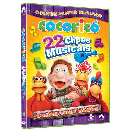 Dvd - Cocórico - 22 Clipes Musicais