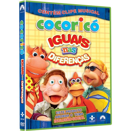 DVD Cocoricó - Iguais Nas Diferenças