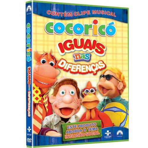 DVD Cocoricó - Iguais Nas Diferenças
