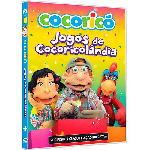 DVD - Cocoricó - Jogos de Cocoricolândia