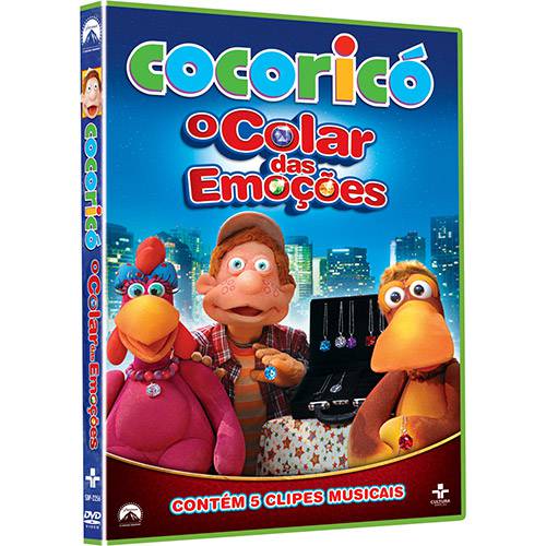 DVD Cocoricó - o Colar das Emoções
