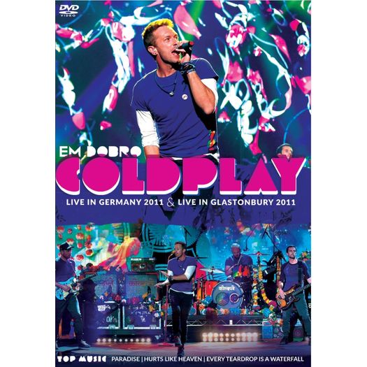DVD Coldplay em Dobro - Live In Germany 2011 & Live In Glastonbury 2011