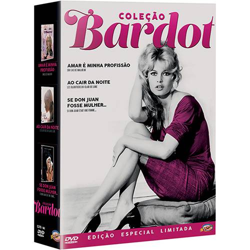DVD - Coleção Bardot - Edição Especial Limitada (3 Discos)