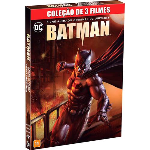 DVD - Coleção Batman: Filme Animado Original - 3 Filmes