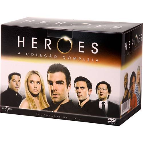 DVD Coleção Completa Heroes: 1ª a 4ª Temporadas (20 Discos)