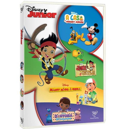 DVD Coleção Disney Júnior Edição Especial (4 DVDs)