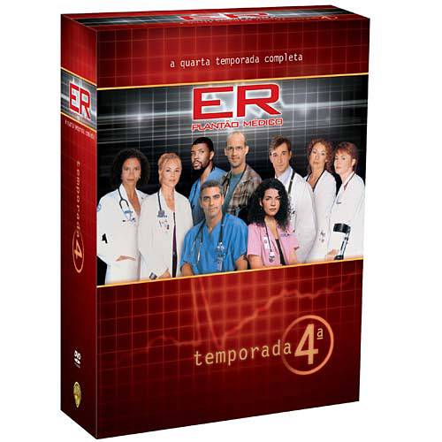 DVD - Coleção E.R. - Plantão Médico - 4ª Temporada Completa (6 Discos)