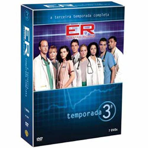 DVD Coleção ER - Plantão Médico - 3ª Temporada (7 DVDs)