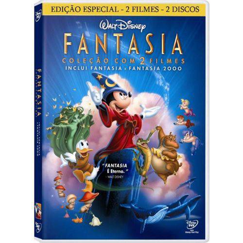 DVD Coleção Fantasia + Fantasia 2000 - Edição Especial