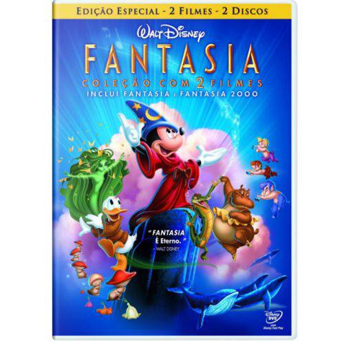 Dvd Coleção Fantasia + Fantasia 2000 - Edição Especial