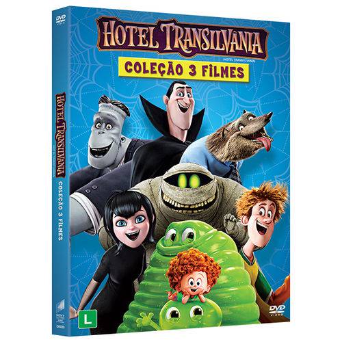 DVD - Coleção Hotel Transilvânia 1-3
