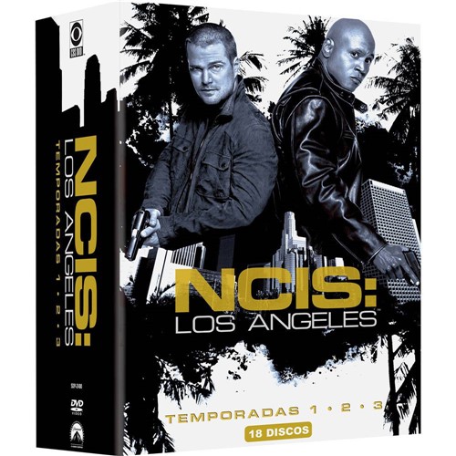 DVD - Coleção NCIS: Los Angeles - 1ª a 3ª Temporada (18 Discos)
