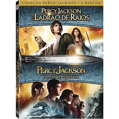 DVD - Coleção Percy Jackson e o Ladrão de Raios + Percy Jackson e o Mar de Monstros (Duplo)