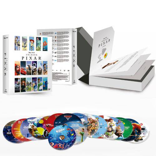 Dvd - Coleção Pixar (17 Dvds)