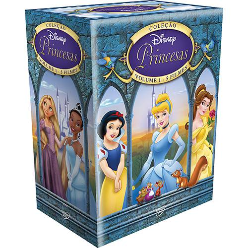 DVD - Coleção Princesas - Vol. 1 (7 Discos)