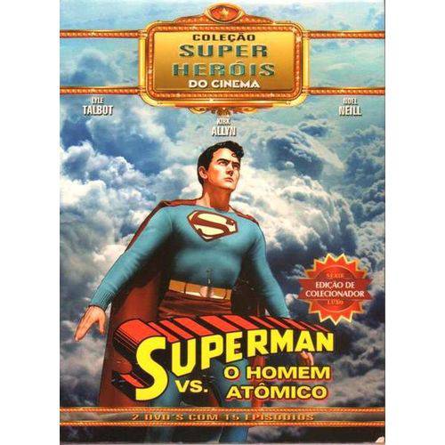 Dvd Coleção Super Heróis do Cinema - Superman Vs. o Homem At