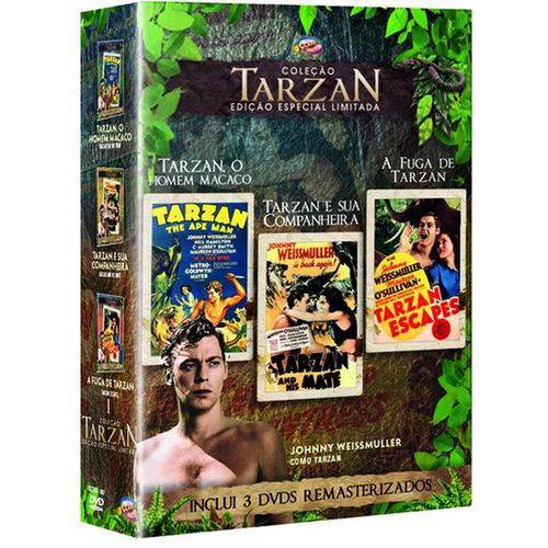 DVD Coleção Tarzan (3 DVDs)