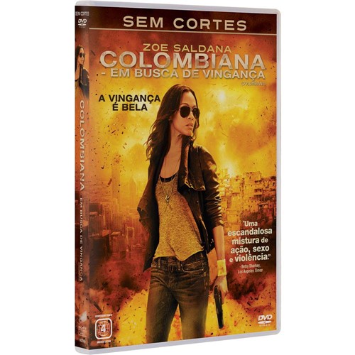 DVD Colombiana: em Busca de Vingança