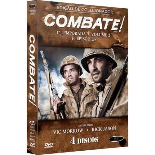 DVD Combate Primeira Temporada Vol 02, 4 Discos
