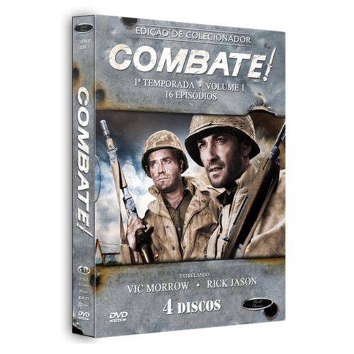 DVD Combate Primeira Temporada Vol 01, 4 Discos