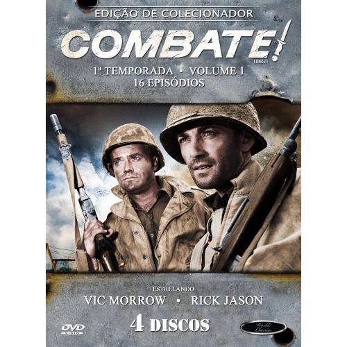 Dvd Combate! - Primeira Temporada Vol 1 (4 Dvds)