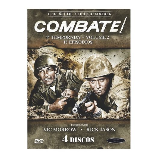 DVD Combate - Quarta Temporada Volume 2 (4 DVDs)