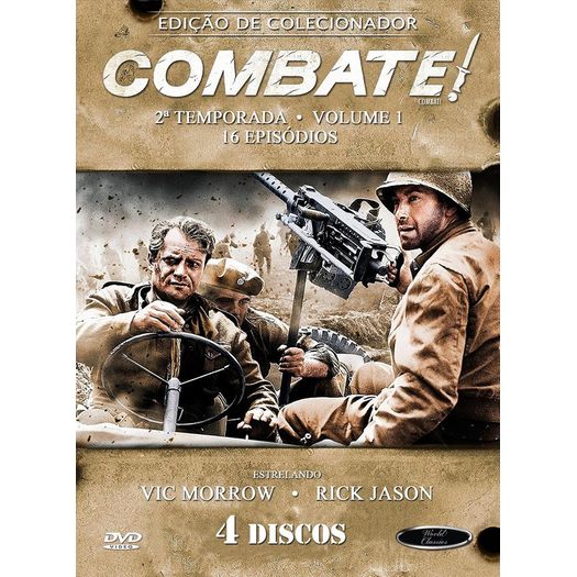 DVD Combate! - Segunda Temporada Volume 1 (4 DVDs)