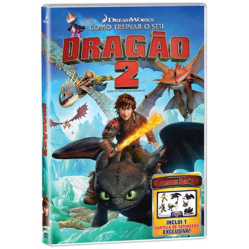 DVD - Como Treinar Seu Dragão 2