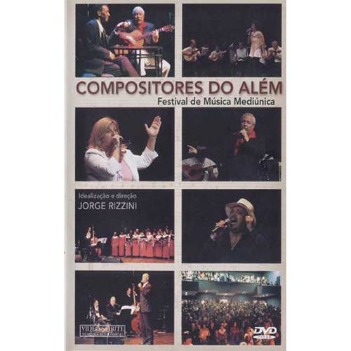DVD Compositores do Além - Festival de Música Mediúnica