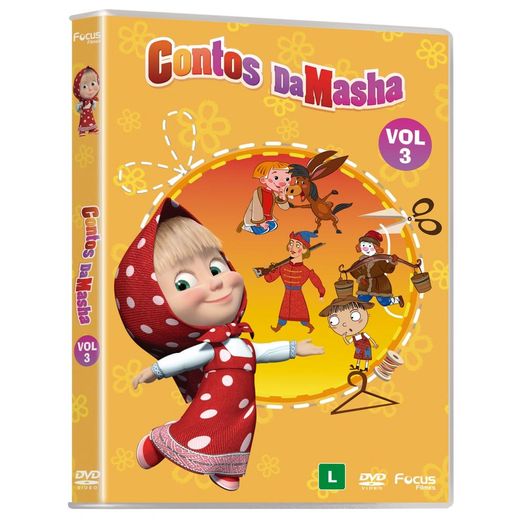 DVD Contos da Masha Vol 3