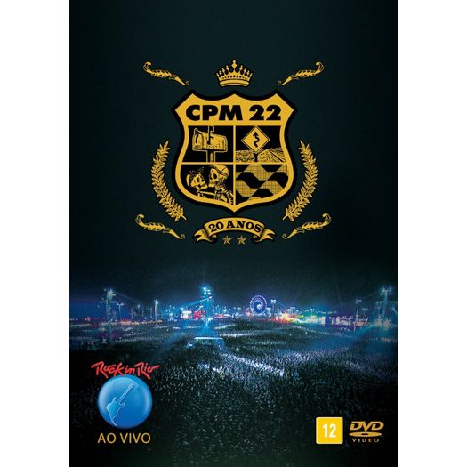 DVD Cpm 22 - Rock In Rio ao Vivo