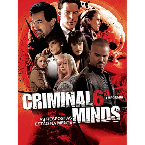 DVD Criminal Minds 6ª Temporada (6 Discos)