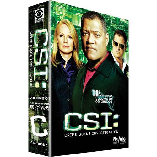 DVD CSI - Crime Scene Investigation - 10ª Temporada